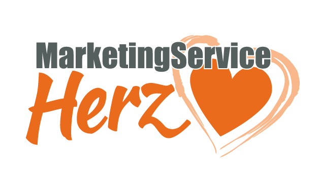 Logo Marketing Service Herz - Wir machen Apothekenflyer